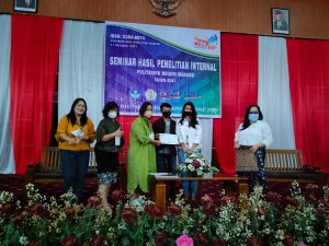 Seminar Hasil Penelitian Internal Politeknik Negeri Manado Tahun 2021
